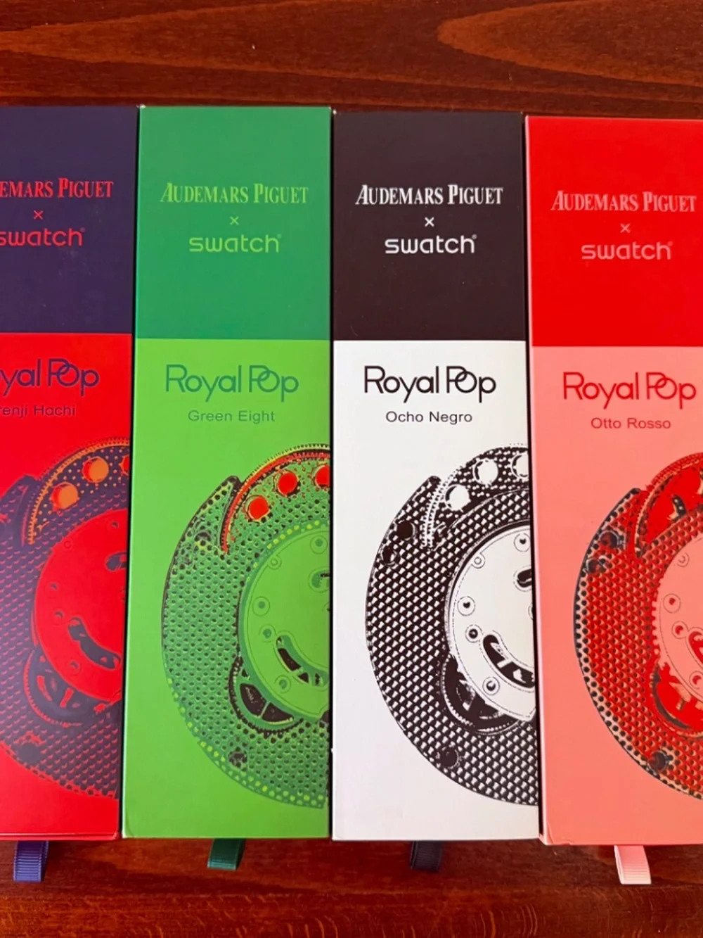 Swatch x AP Royal Pop ORENJI HACHI – Brand New in Box (Full Set)